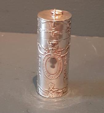 Edwardian Silver Tooth Pick Holder