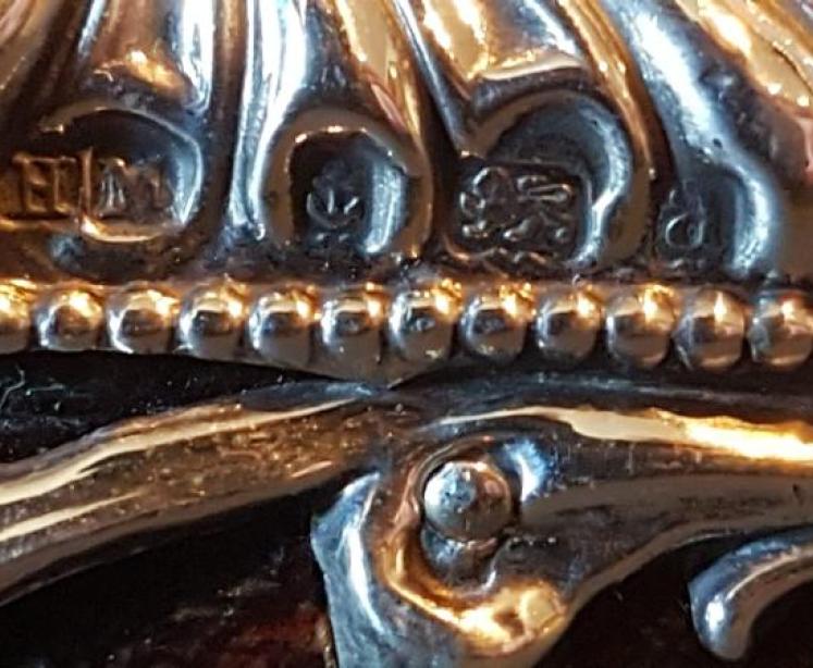 Large Victorian Silver Photo Frame - Image 4