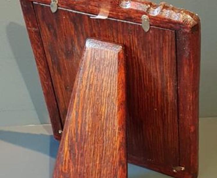 Large Victorian Silver Photo Frame - Image 5