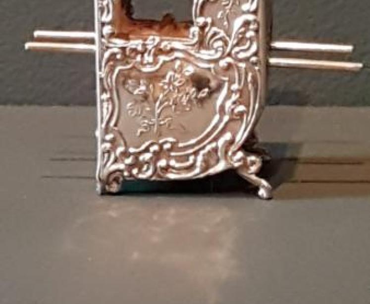 Unusual Regency Silver Sedan Chair - Image 2