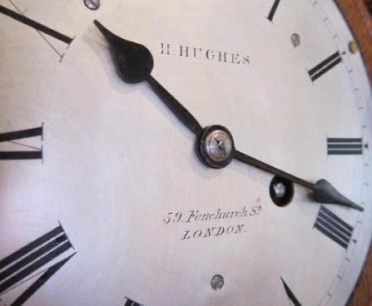 Top Quality Victorian London 8 Day Ships Clock - Image 3