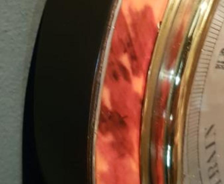 Superb Victorian Tortoise Shell Banjo Barometer - Image 5