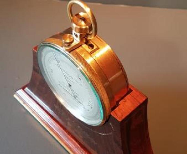 Fine Quality Campaign Barometer and Stand - Image 4