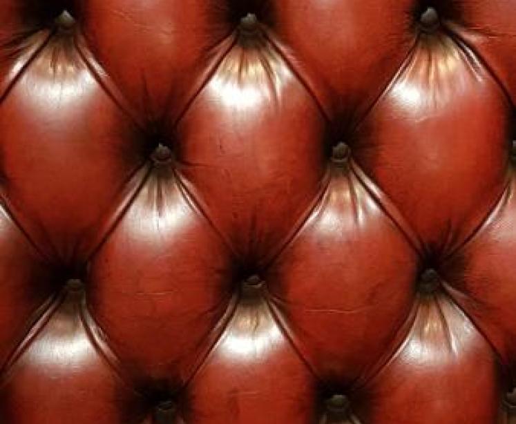 Leather Wing Back Arm Chair - Image 3