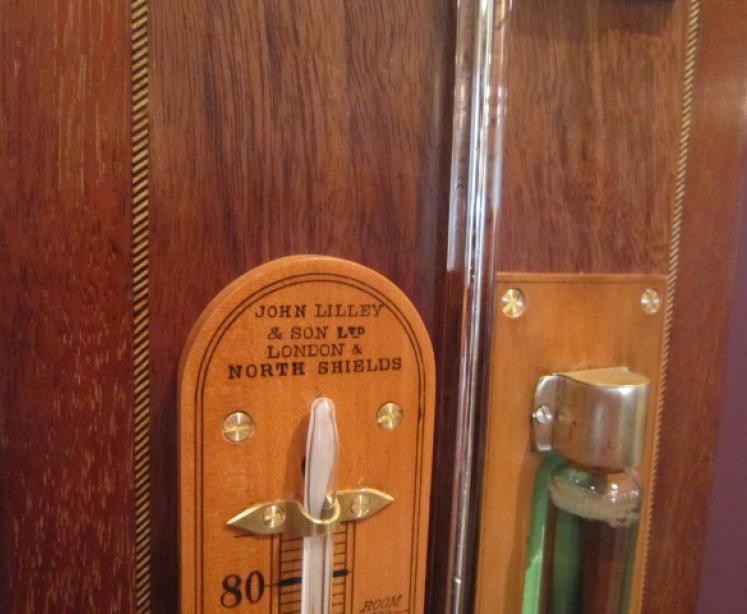 Fine Mid Victorian Inlaid Weather Station - Image 5