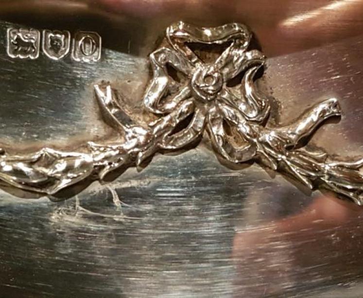 Edwardian Silver Card Box - Image 5