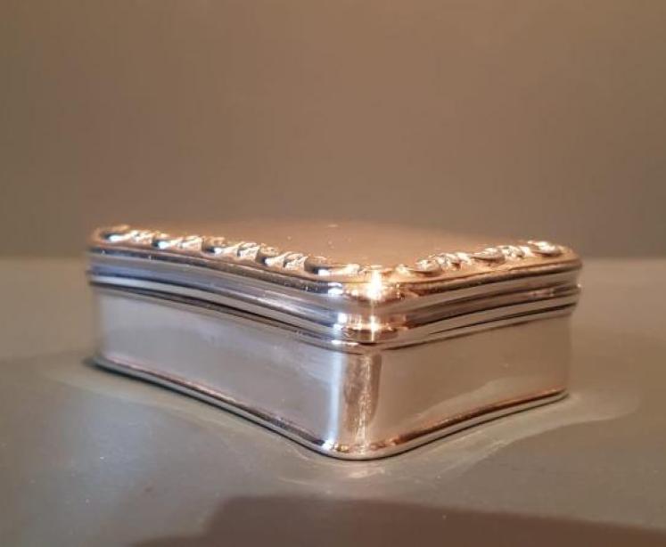 Edwardian Silver Ring Box - Image 7