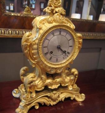 Top Quality 19th Century Gilt Ormolu Mantel Clock