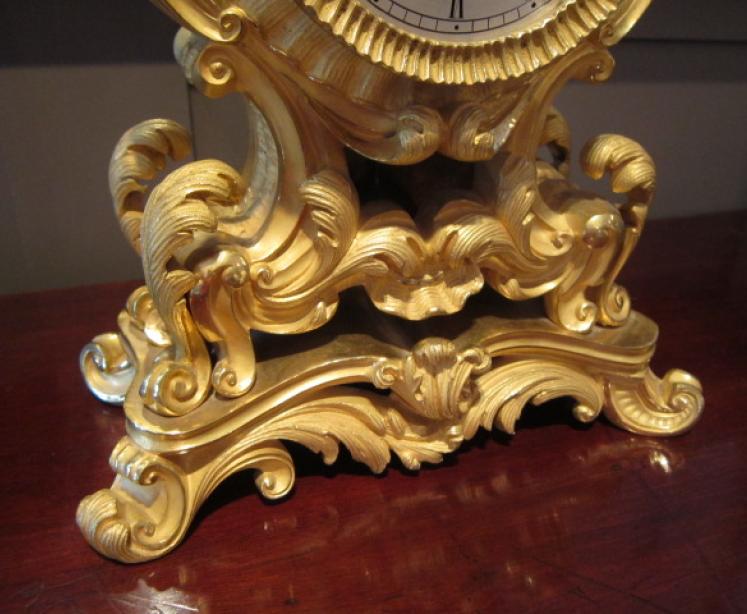 Top Quality 19th Century Gilt Ormolu Mantel Clock - Image 2