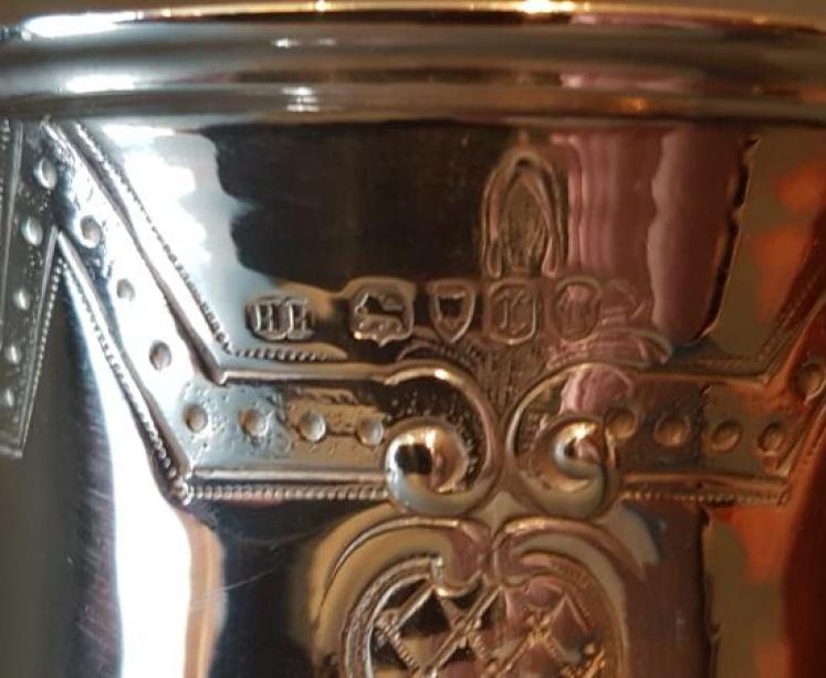Fine Quality Early Victorian Silver Goblet - Image 5