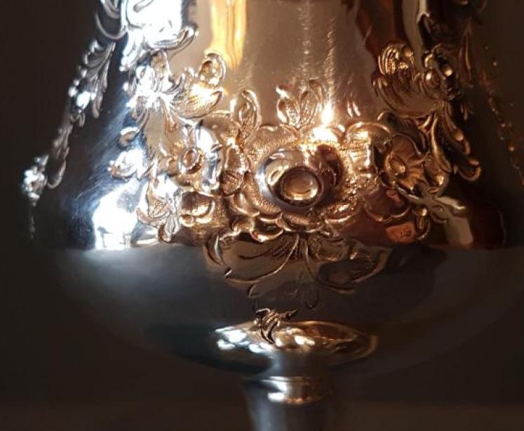 Fine Quality Early Victorian Silver Goblet - Image 7