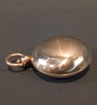 George V Period Silver Sovereign Case Holder