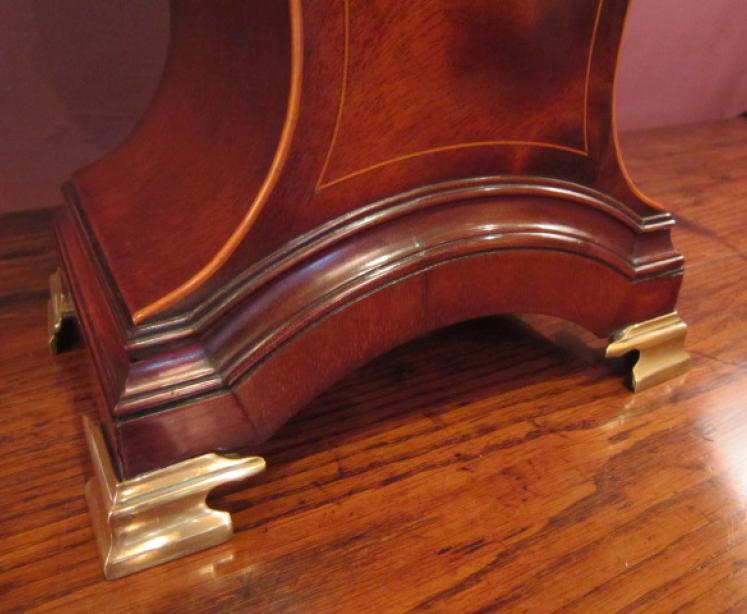 Fine George III Period Sheraton Inlaid Fusee Bracket Clock - Image 5