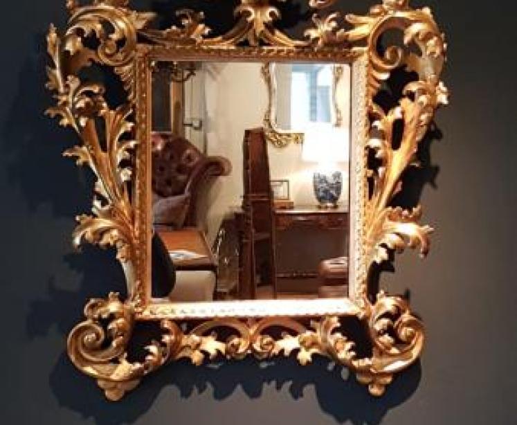 Victorian Florentine Mirror - Image 1