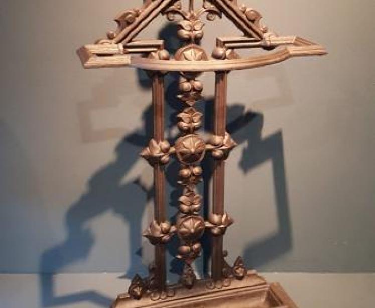 Victorian Cast Iron Stick Stand - Image 2