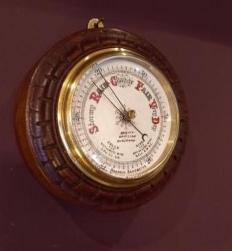 Victorian Porcelain Dial Minehead Barometer