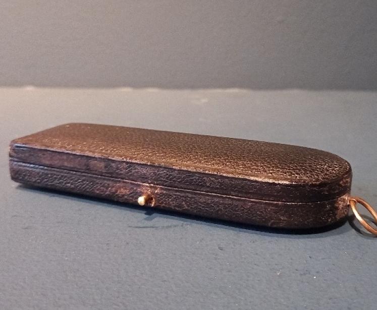 Antique Bone Scale Pocket Thermometer - Image 5