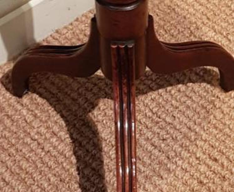 George III Period Mahogany Wine Table - Image 5