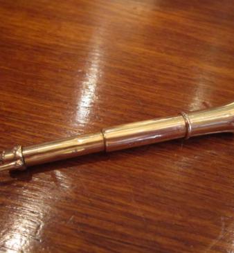 Top Quality 9ct Gold Sampson & Morden Cigar Piercer