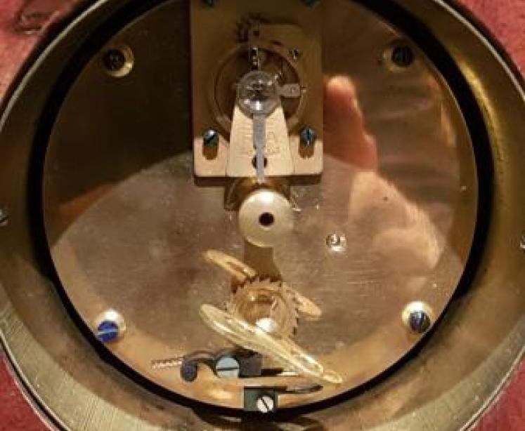 Fine Quality Edwardian Inlaid Mahogany Mantel Clock - Image 4