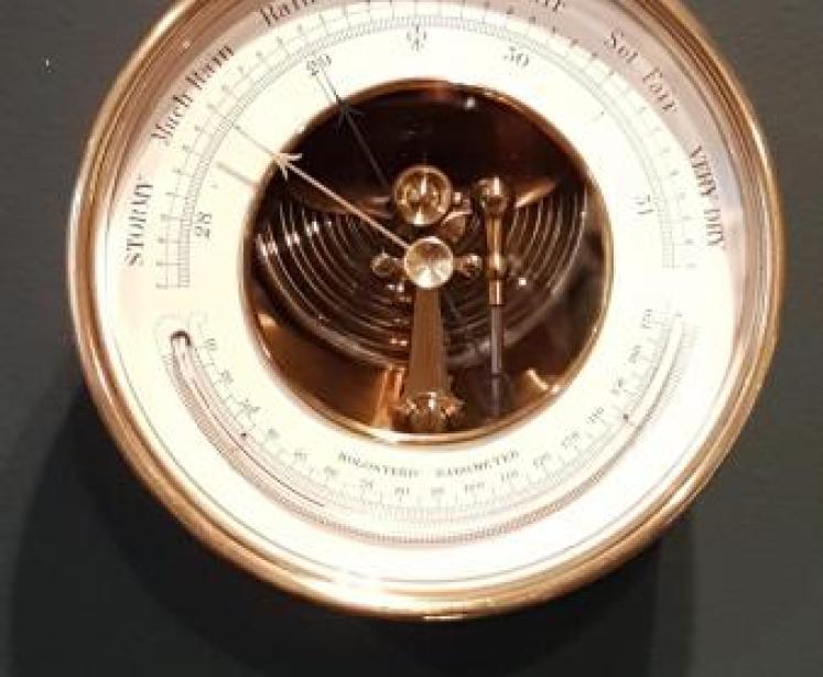 Victorian Skeletonised Marine Barometer - Image 6