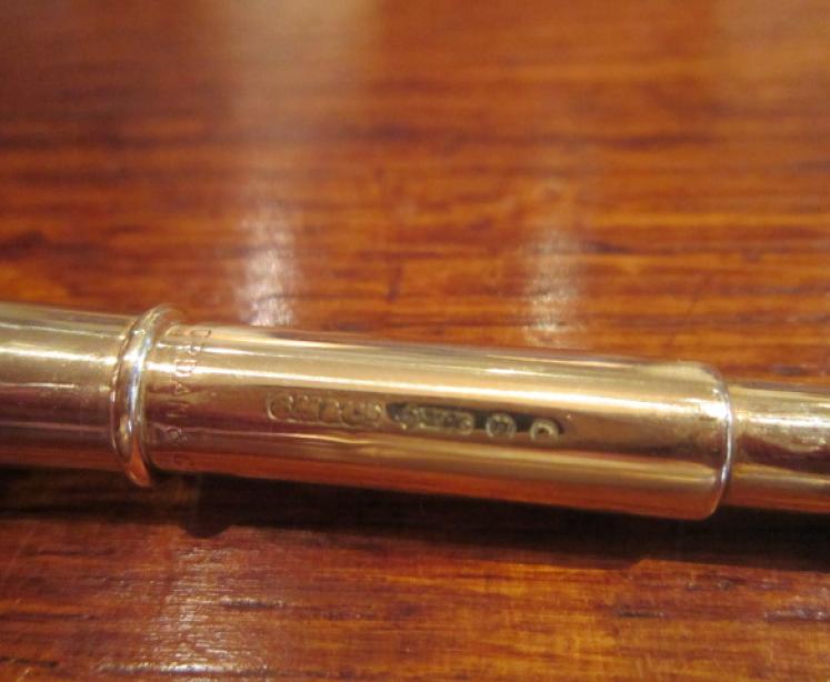 Top Quality 9ct Gold Sampson & Morden Cigar Piercer - Image 5