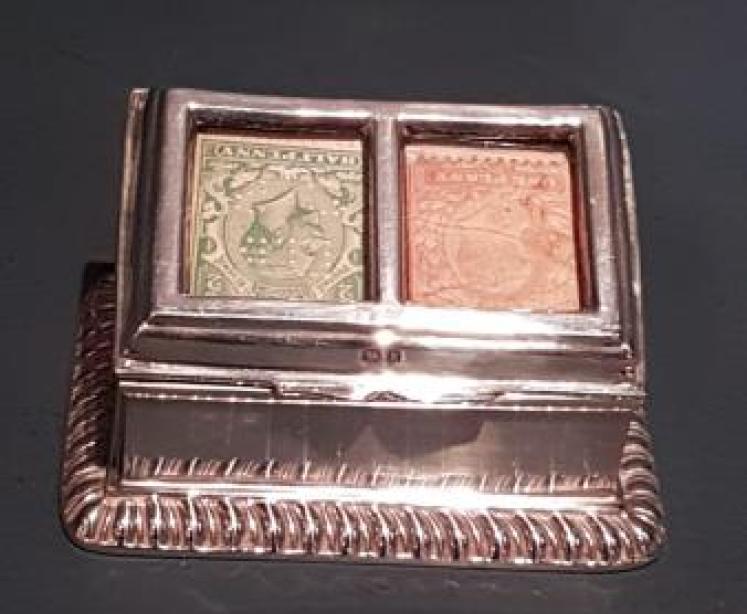 Silver Stamp Box - Image 4