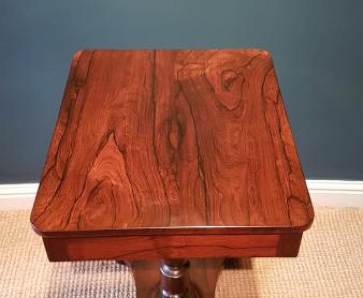 Regency Rosewood Lamp Table  - Image 5