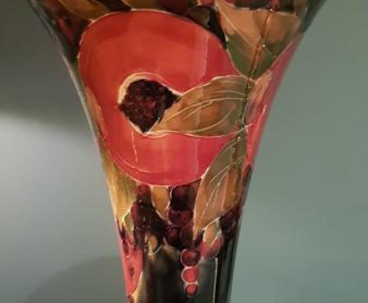 Impressive Large Pair of Moorcroft Pomegranate Vases - Image 3