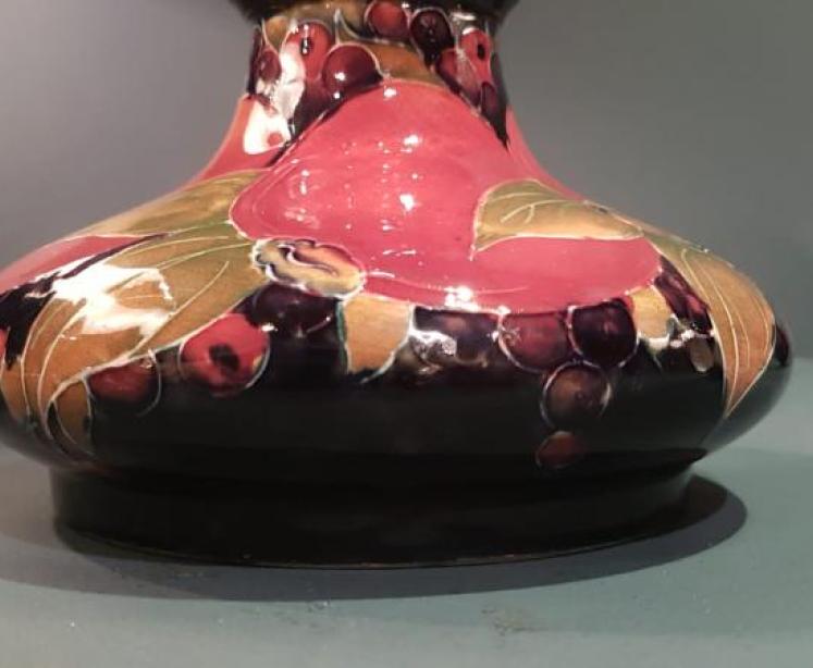 Impressive Large Pair of Moorcroft Pomegranate Vases - Image 6