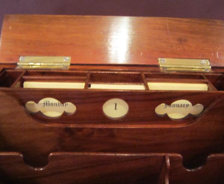 Stunning Victorian Burr Walnut Stationery Box - Image 4