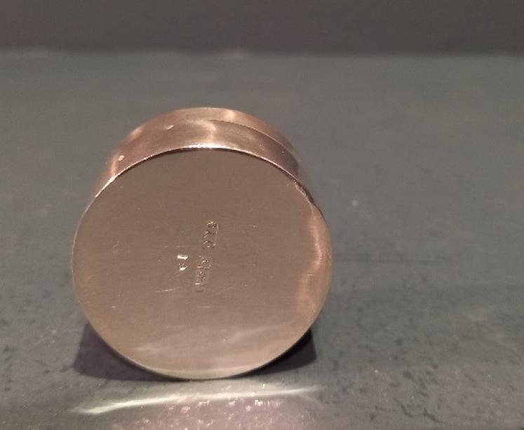 Antique Silver & Blue Enamel Pill Box - Image 5