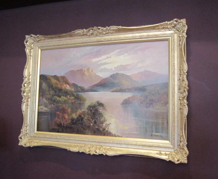 Superb Pair of Scottish Mountain Scene Oil Paintings - Image 2