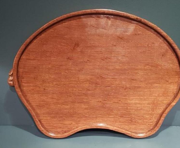 Thompson of Kilburn Mouseman Tray - Image 1