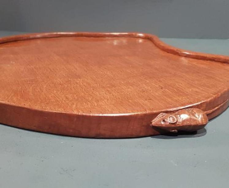 Thompson of Kilburn Mouseman Tray - Image 2