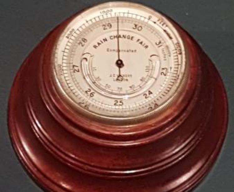 Victorian Pocket Barometer and Stand - Image 7