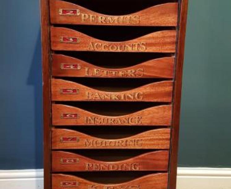 Superior Edwardian Estate File Cabinet - Image 1