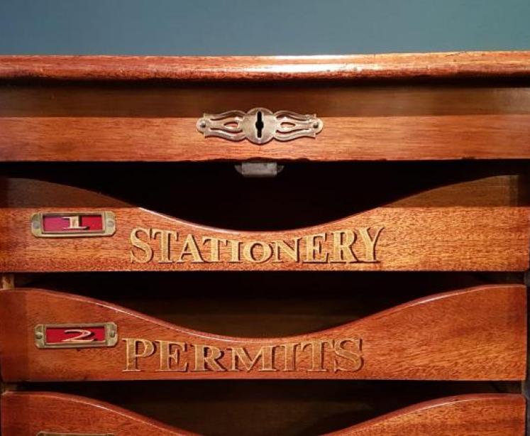 Superior Edwardian Estate File Cabinet - Image 3