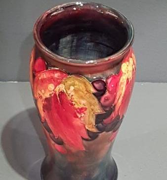 Moorcroft Leaf and Berries Flambe Vase