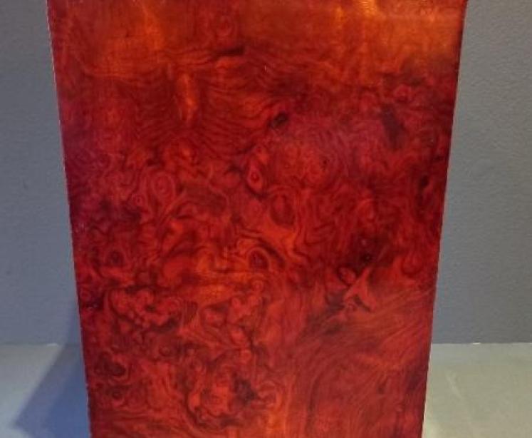 Victorian Burr Walnut Three Drawer Jewel Chest - Image 7