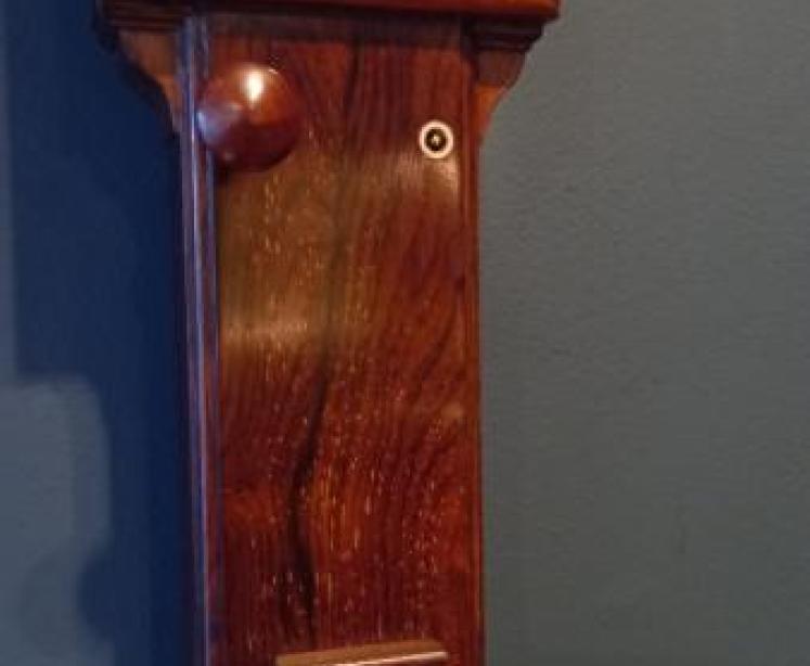 Early Victorian Rosewood Newcastle Stick Barometer - Image 6