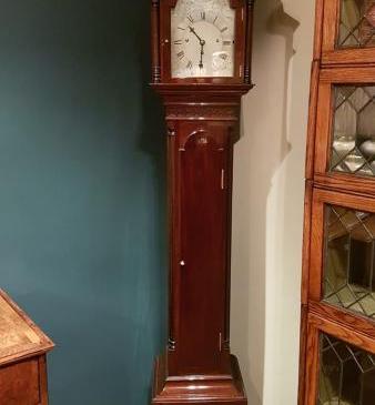 Superb Edwardian Three Train Grandmother Clock
