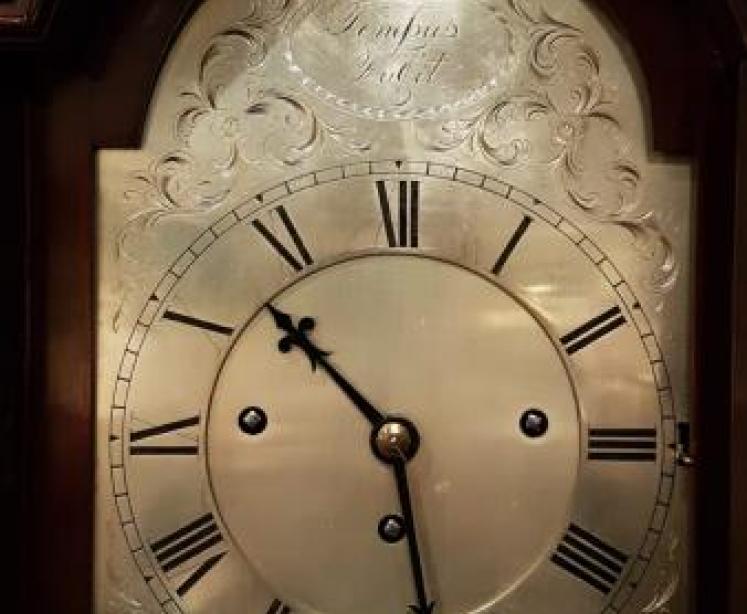 Superb Edwardian Three Train Grandmother Clock - Image 4