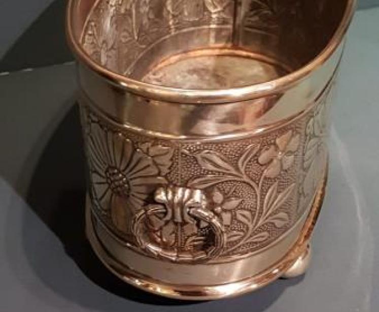 Victorian Brass Planter - Image 5