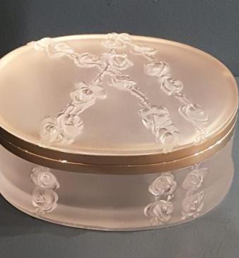 Lalique Copelia Dressing Table Box
