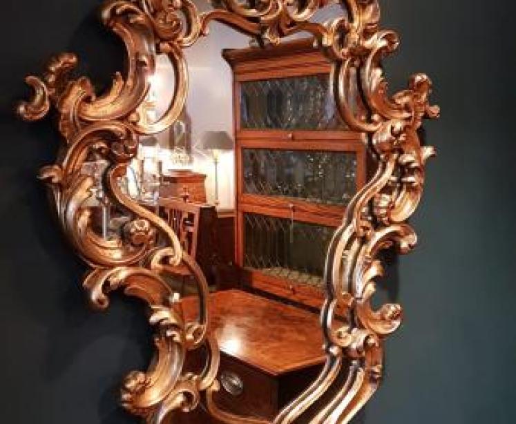 Superb Timber Gilt Mirror - Image 6