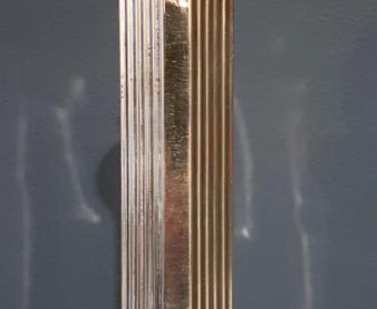 Edwardian Brass Table Lamp - Image 4