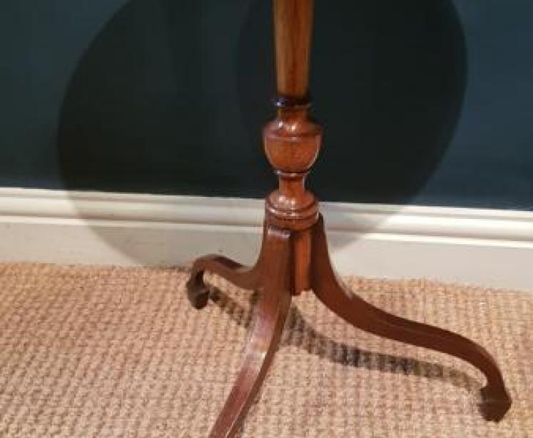Matching Pair of Edwardian Wine Tables - Image 6