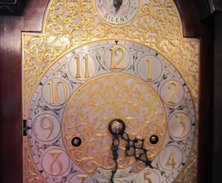 Outstanding Late 19th Century Inlaid Grandmother Clock - Image 2