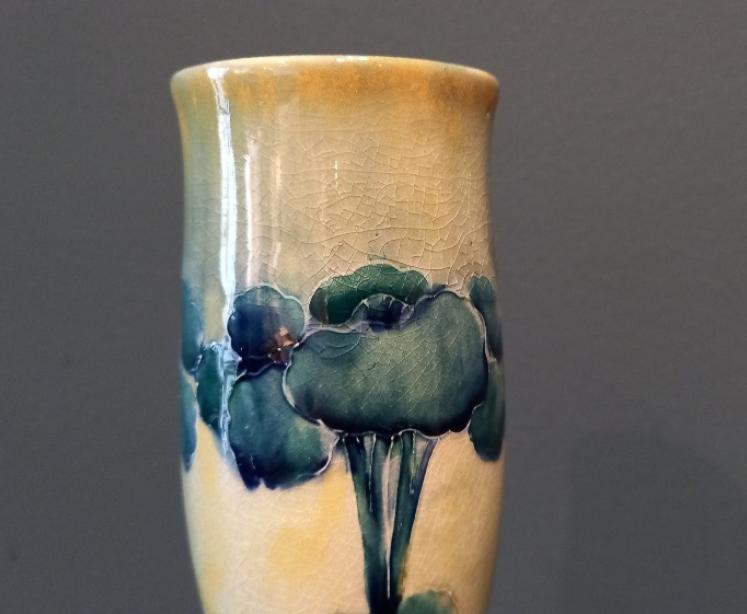Early Moorcroft Hazeldene Liberty Vase - Image 4